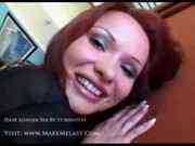 Redhead anal creampie 