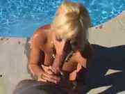 Puma swede poolside pov 